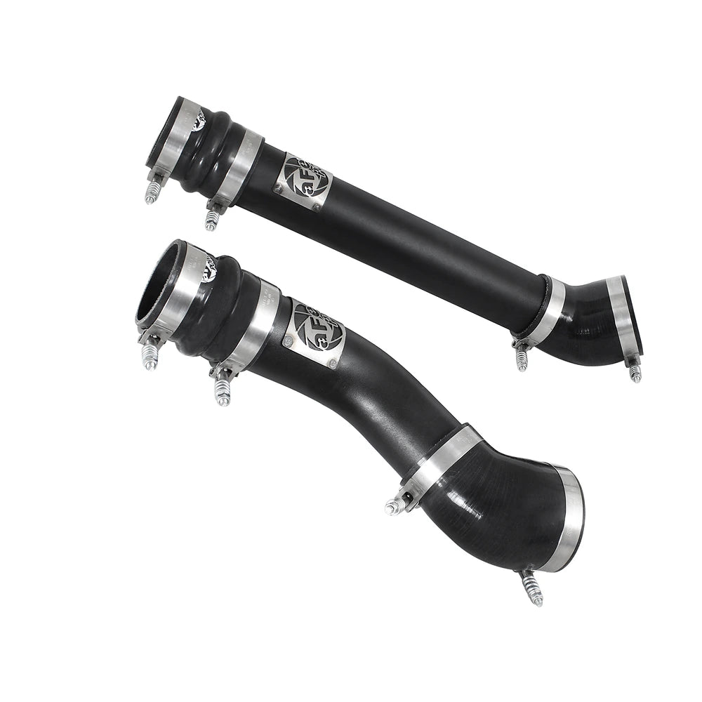 aFe Bladerunner 3 inch Black Intercooler Hot and Cold Side Tubes Dodge Diesel Trucks 94-02 L6-5.9 aFe AFE46-20064-B