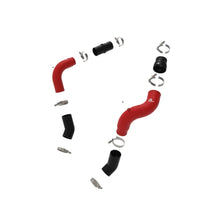 Load image into Gallery viewer, aFe aFe BladeRunner 3in &amp; 3-1/2in AL Hot and Cold Charge Pipe Kit Red RAM Diesel Trucks 25-26 L6-6.7L