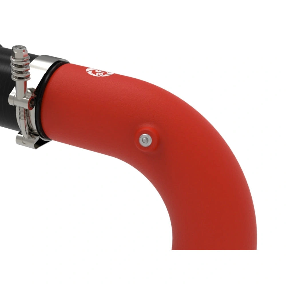 aFe aFe BladeRunner 3in & 3-1/2in AL Hot and Cold Charge Pipe Kit Red RAM Diesel Trucks 25-26 L6-6.7L