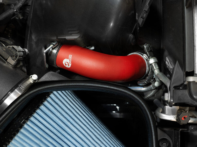 aFe aFe BladeRunner 3in & 3-1/2in AL Hot and Cold Charge Pipe Kit Red RAM Diesel Trucks 25-26 L6-6.7L