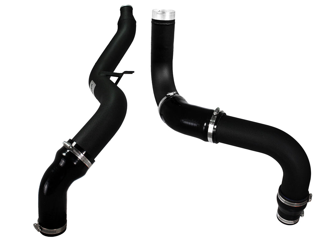 aFe Bladerunner 3in Black Intercooler Hot and Cold Side Tubes 14-15 Dodge Ram 1500 EcoDiesel V6 3.0L aFe AFE46-20174-B