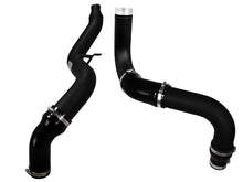 Load image into Gallery viewer, aFe Bladerunner 3in Black Intercooler Hot and Cold Side Tubes 14-15 Dodge Ram 1500 EcoDiesel V6 3.0L aFe AFE46-20174-B