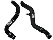 Load image into Gallery viewer, aFe Bladerunner 3in Black Intercooler Hot and Cold Side Tubes 14-15 Dodge Ram 1500 EcoDiesel V6 3.0L aFe AFE46-20174-B