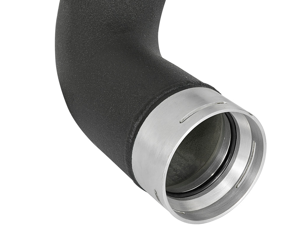 aFe BladeRunner 3in Black Intercooler Tube Cold Side 17-18 GM Diesel Trucks V8 6.6L (td) L5P aFe AFE46-20339-B