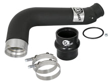 Load image into Gallery viewer, aFe BladeRunner 3in Black Intercooler Tube Cold Side 17-18 GM Diesel Trucks V8 6.6L (td) L5P aFe AFE46-20339-B