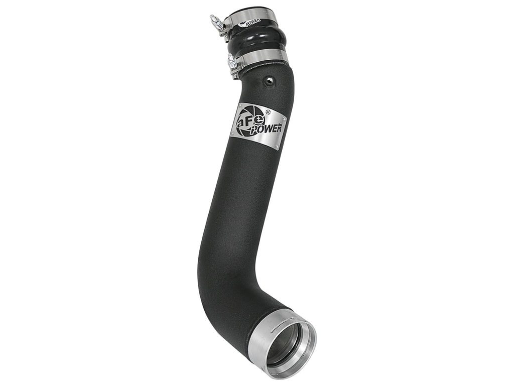 aFe BladeRunner 3in Black Intercooler Tube Cold Side 17-18 GM Diesel Trucks V8 6.6L (td) L5P aFe AFE46-20339-B
