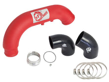 Load image into Gallery viewer, aFe BladeRunner 3in Red IC Tube Cold Side w/ Coupling &amp; Clamp Kit 2016 GM Colorado/Canyon 2.8L aFe AFE46-20269-R