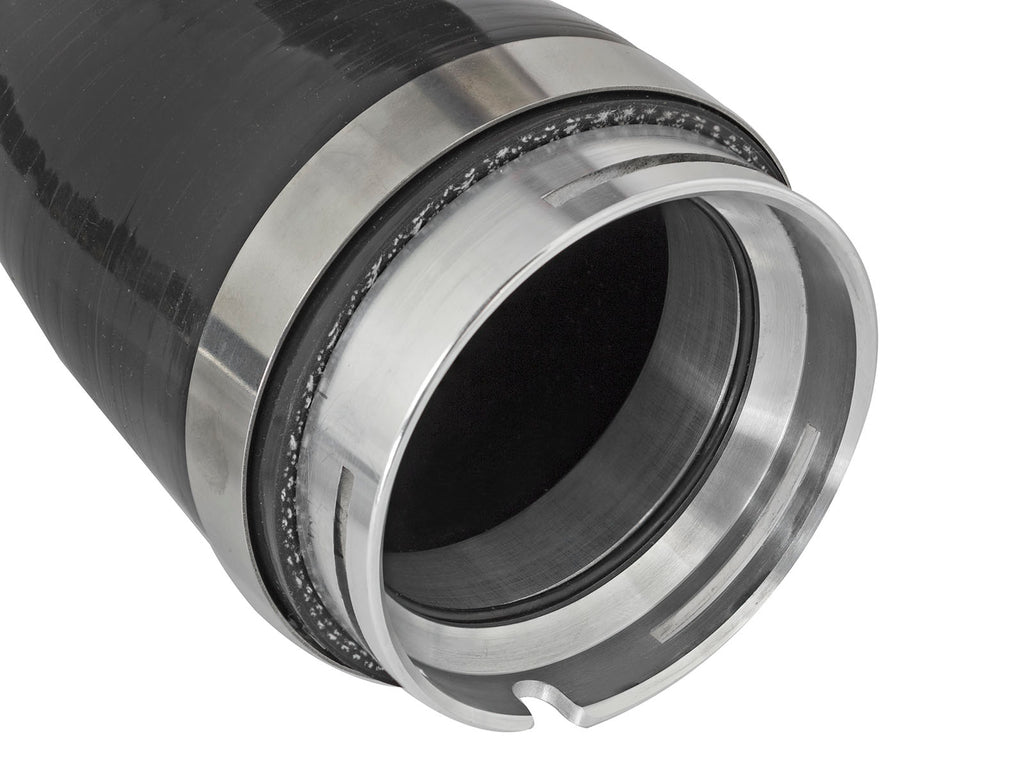 aFe BladeRunner 3in Red IC Tube Cold Side w/ Coupling & Clamp Kit 2016 GM Colorado/Canyon 2.8L aFe AFE46-20269-R