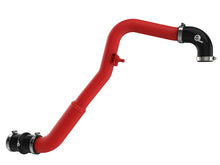 Load image into Gallery viewer, aFe BladeRunner red aluminum cold side charge pipe, full length view