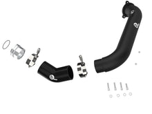 Load image into Gallery viewer, aFe BladeRunner Black 2-3/4in Aluminum Charge Pipe 2021 Toyota Supra GR (A90) I4-2.0L (t) B48 aFe AFE46-20488-B