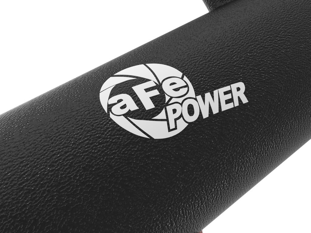 aFe BladeRunner Black 2-3/4in Aluminum Charge Pipe 2021 Toyota Supra GR (A90) I4-2.0L (t) B48 aFe AFE46-20488-B