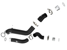 Load image into Gallery viewer, aFe BladeRunner Black Intercooler Hot &amp; Cold Side Tubes Combo 19-20 GM Trucks 1500 L4-2.7L (t) aFe AFE46-20424-B