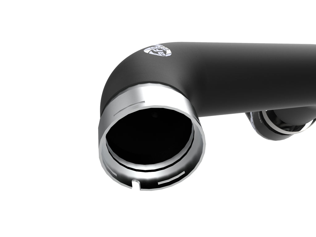 aFe BladeRunner Black Intercooler Hot & Cold Side Tubes Combo 19-20 GM Trucks 1500 L4-2.7L (t) aFe AFE46-20424-B