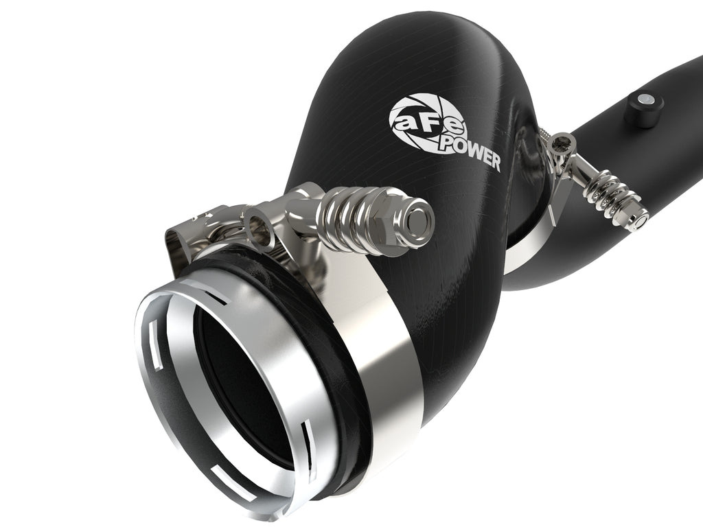 aFe BladeRunner Black Intercooler Hot & Cold Side Tubes Combo 19-20 GM Trucks 1500 L4-2.7L (t) aFe AFE46-20424-B