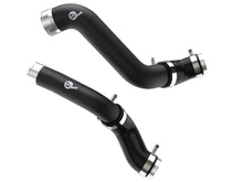 Load image into Gallery viewer, aFe BladeRunner Black Intercooler Hot &amp; Cold Side Tubes Combo 19-20 GM Trucks 1500 L4-2.7L (t) aFe AFE46-20424-B
