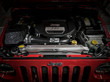 Load image into Gallery viewer, aFe BladeRunner GT Series Bar and Plate Radiator w/ Black Hoses 12-18 Jeep Wrangler (JK) V6 3.6L aFe AFE46-50012-B