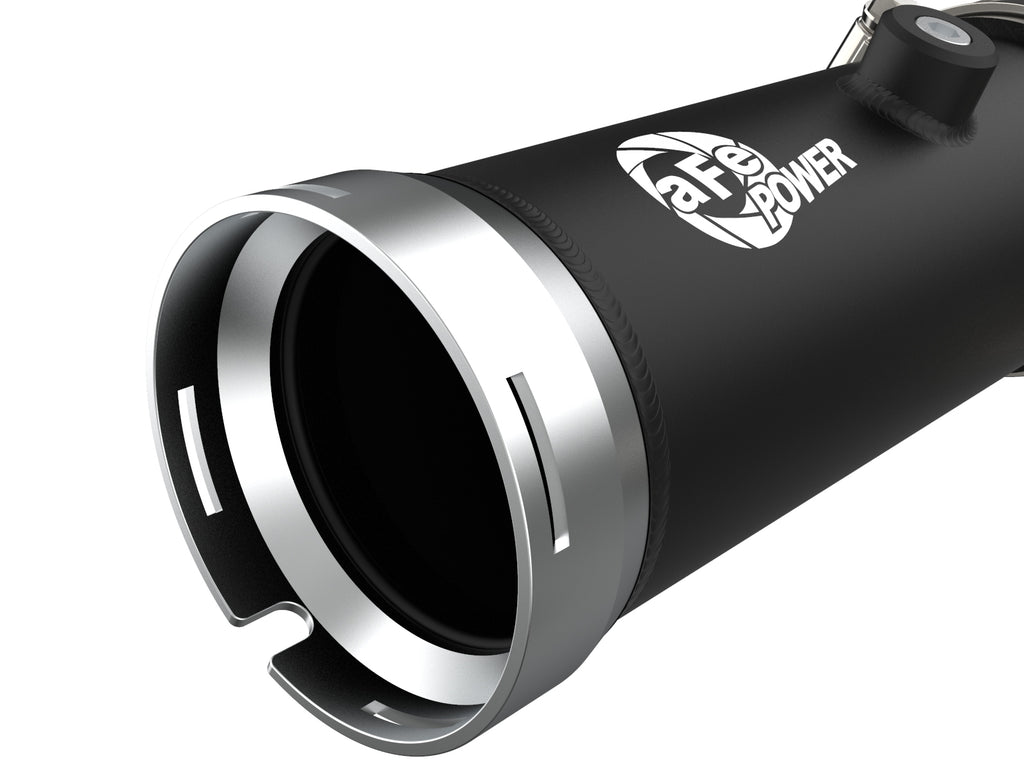 aFe BladeRunner Intercooler Hot & Cold Side Tubes Combo 20-21 GM Trucks 3.0L (td) - Black aFe AFE46-20454-B