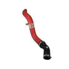 Load image into Gallery viewer, aFe BladeRunner Intercooler Tube Hot Side 3in Ram 1500 14-15 EcoDiesel V6-3.0L (td) - Red aFe AFE46-20178-R