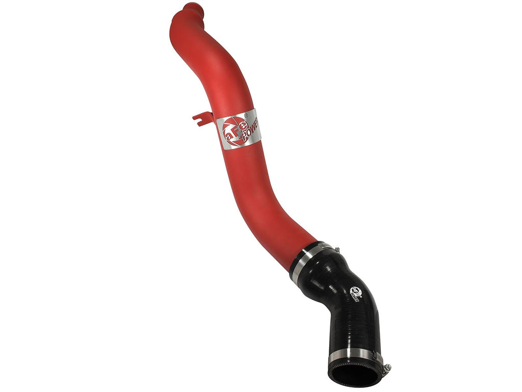 aFe BladeRunner Intercooler Tube Hot Side 3in Ram 1500 14-15 EcoDiesel V6-3.0L (td) - Red aFe AFE46-20178-R