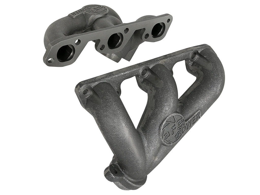 aFe BladeRunner Ported Ductile Iron Exhaust Manifold 07-11 Jeep Wrangler (JK) V6-3.8L aFe AFE46-40114