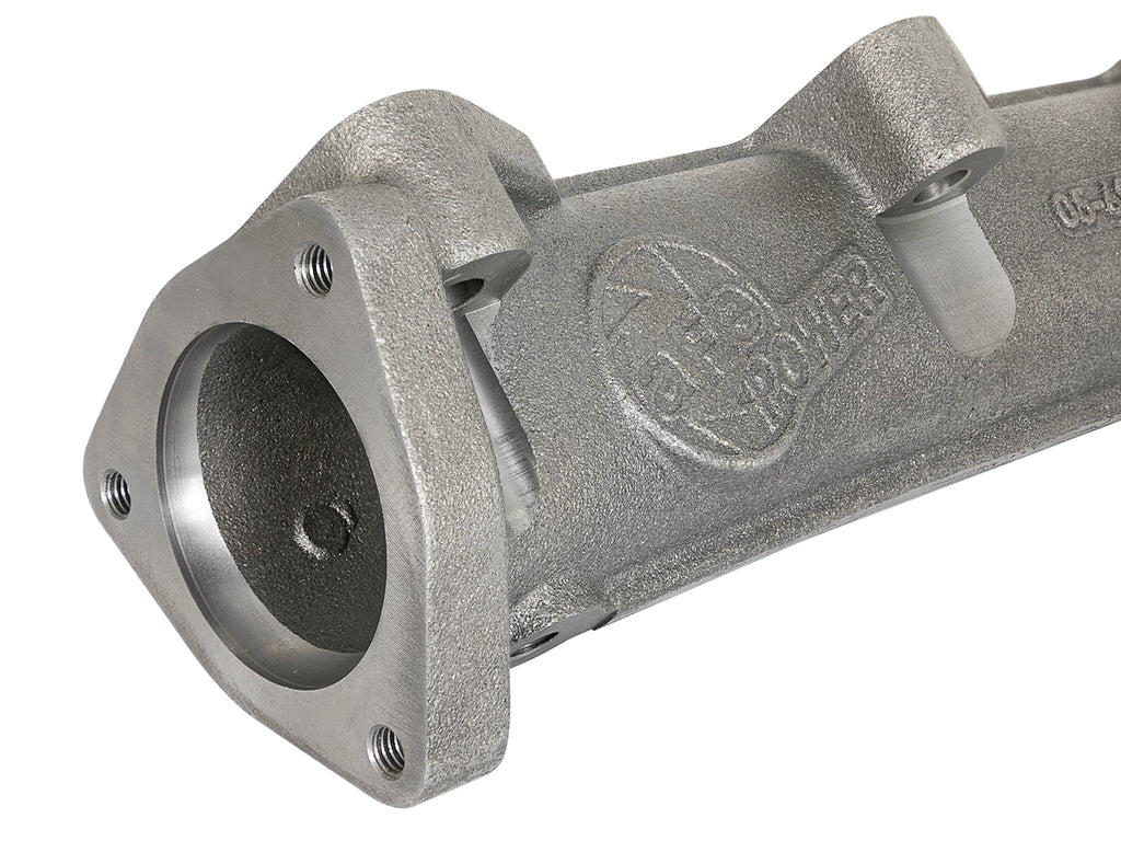 aFe BladeRunner Ported Ductile Iron Exhaust Manifold 08-10 Ford Diesel Trucks V8 6.4L (td) aFe AFE46-40124