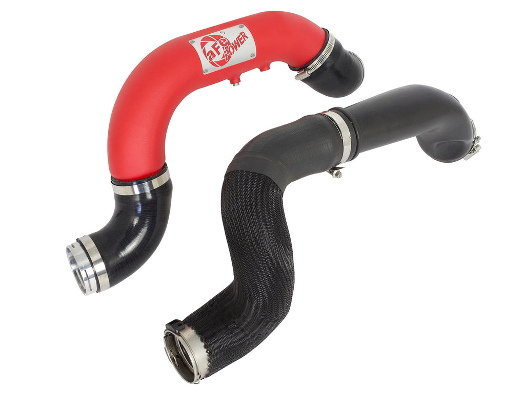 aFe BladeRunner Red Intercooler Tubes Combo 2016 GM Colorado/Canyon I4-2.8L (td) aFe AFE46-20264-R