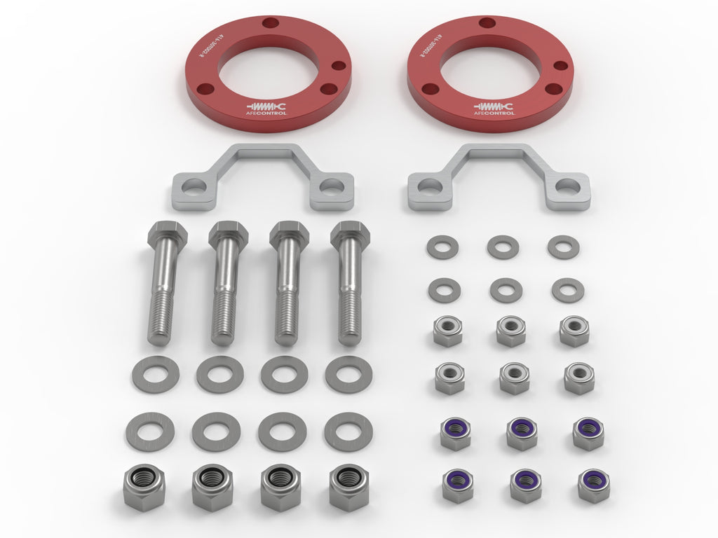 aFe CONTROL 1.25 IN Leveling Kit 21-24 Ford Bronco - Red aFe AFE416-30T002-R