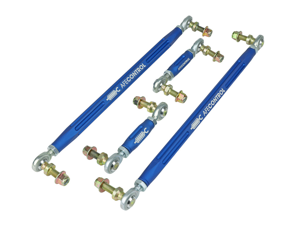 aFe Control 20-21 Toyota Supra 3.0L Adjustable End Links Kit - Front & Rear aFe AFE442-721001-L
