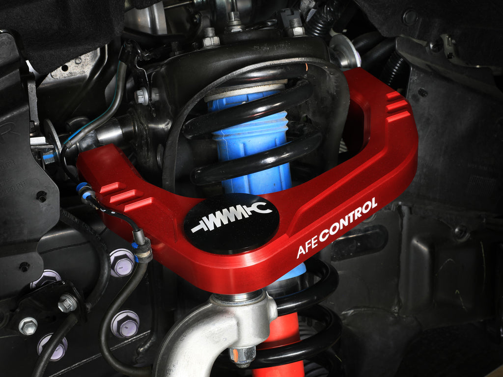 aFe Control 24-26 Toyota Tacoma Upper Control Arms - Set (Red) aFe AFE460-72T006-R