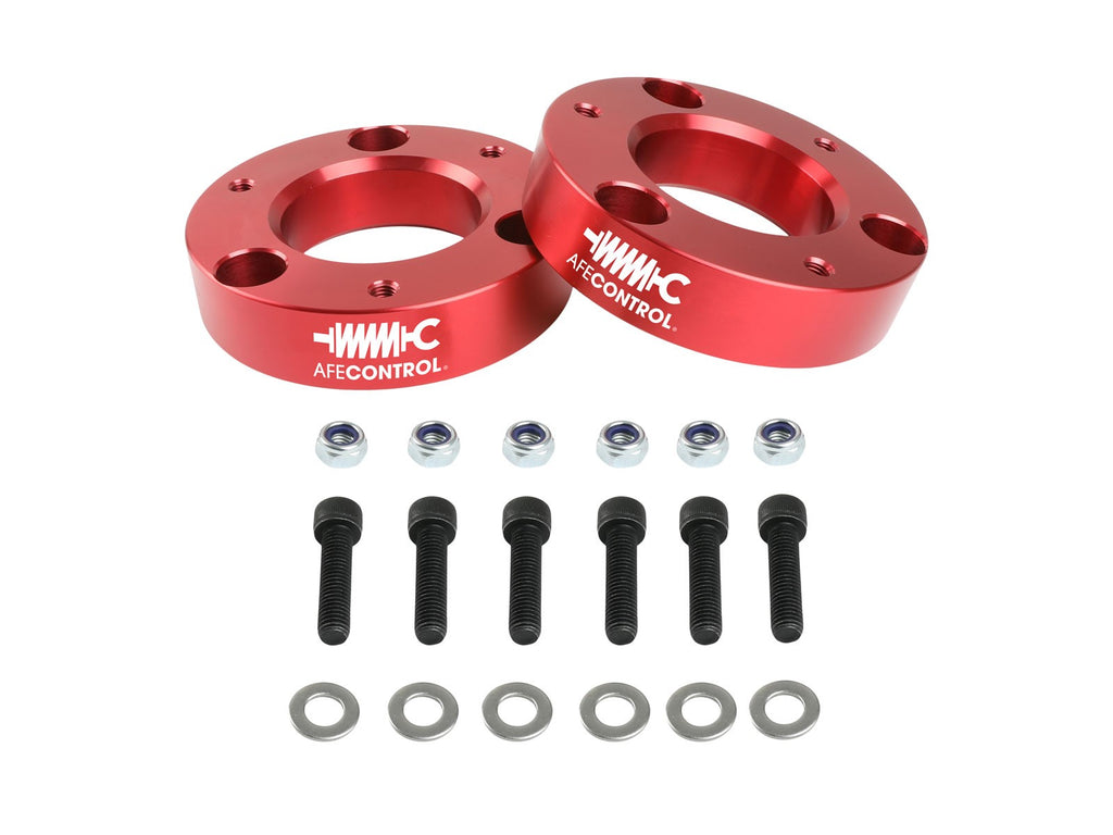 aFe CONTROL 2.0 IN Leveling Kit 07-21 GM 1500 - Red aFe AFE416-40T001-R