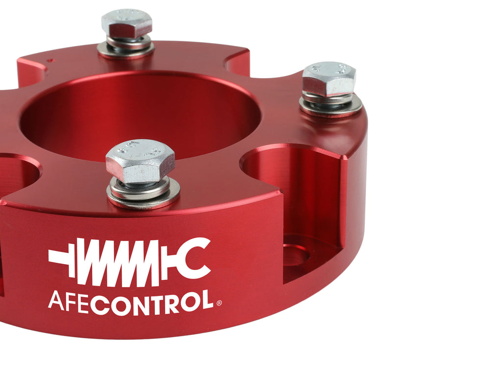 aFe CONTROL 2.0 IN Leveling Kit 07-21 Toyota Tundra - Red aFe AFE416-72T002-R