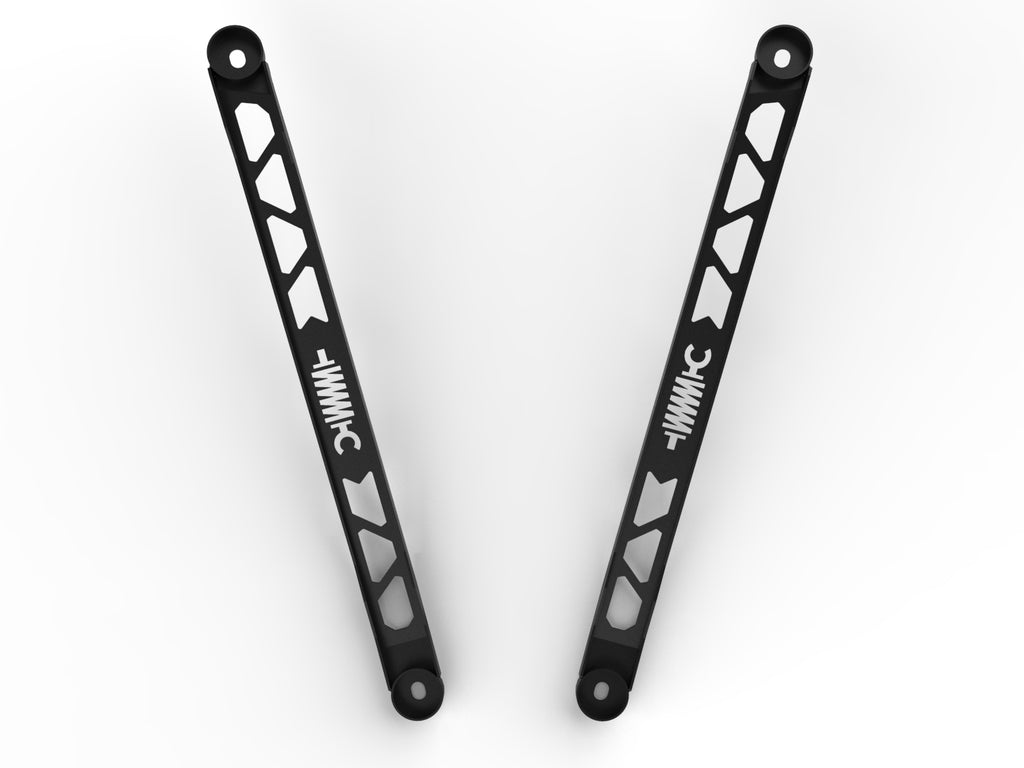 aFe CONTROL 304 Stainless Steel Front Suspension Strut Brace Black - Toyota GR Supra (A90) 20-21 aFe AFE450-721003-B