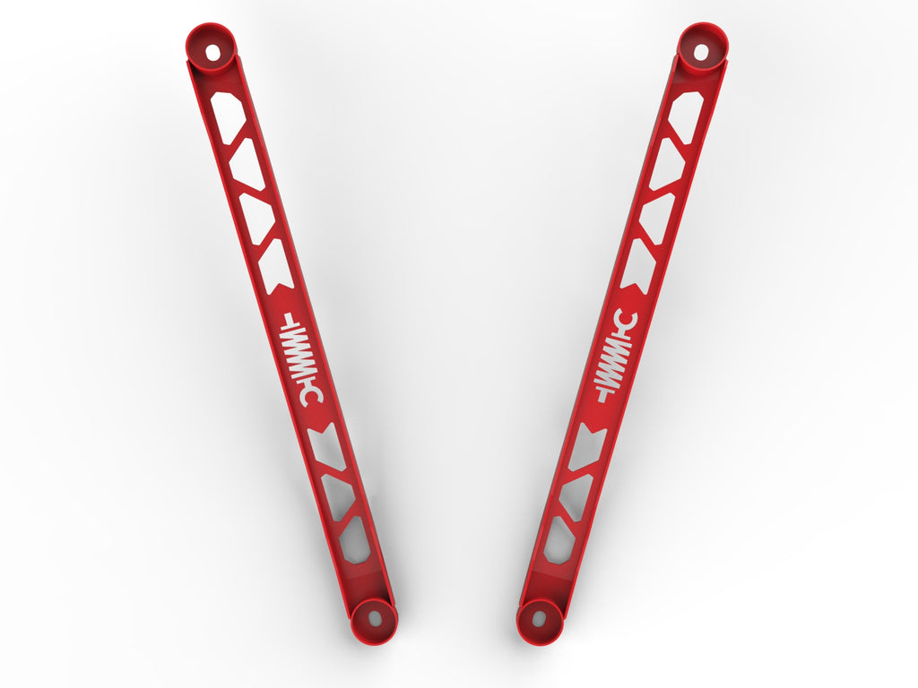 aFe CONTROL 304 Stainless Steel Front Suspension Strut Brace Red - Toyota GR Supra (A90) 20-21 aFe AFE450-721003-R