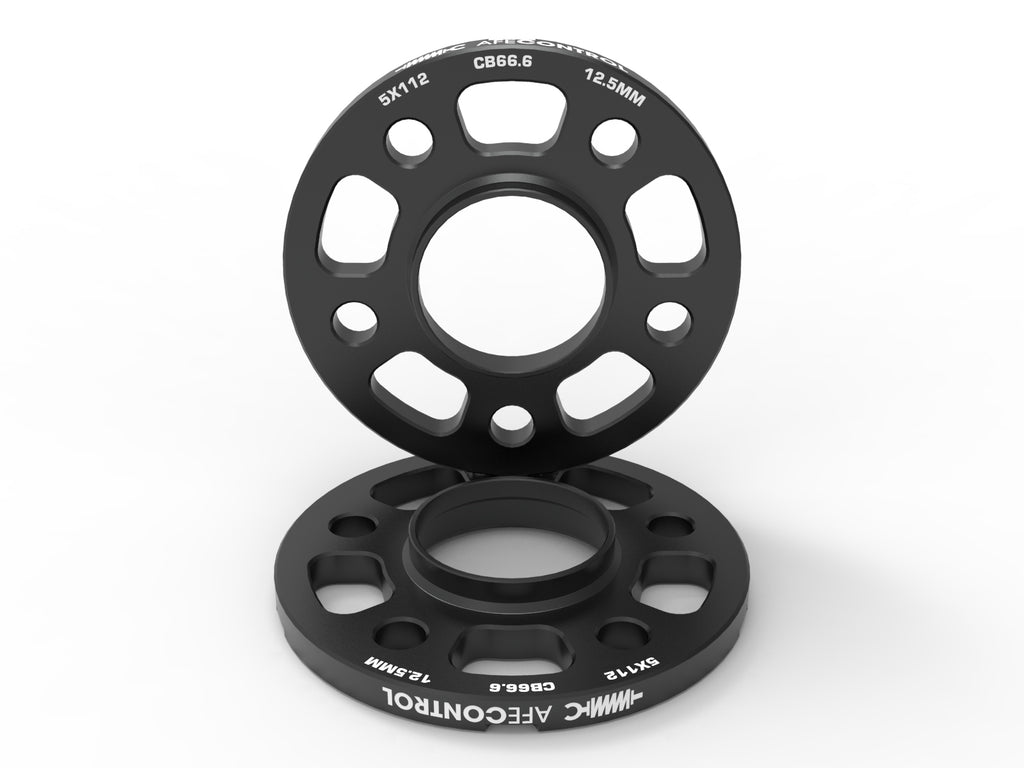aFe CONTROL Billet Aluminum Wheel Spacers 5x112 CB66.6 12.5mm - Toyota GR Supra/BMW G-Series aFe AFE610-721001-B
