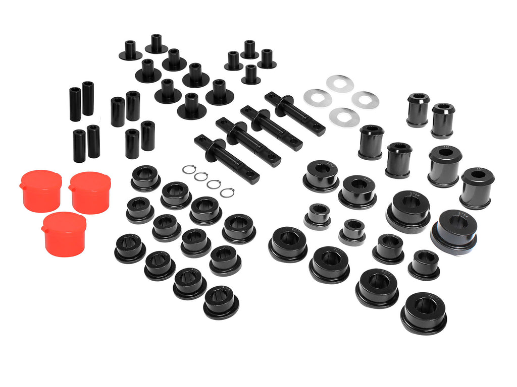 aFe Control Control Arm Bushing/Sleeve Set 97-13 Chevrolet Corvette C5/C6 Black aFe AFE470-401001-B