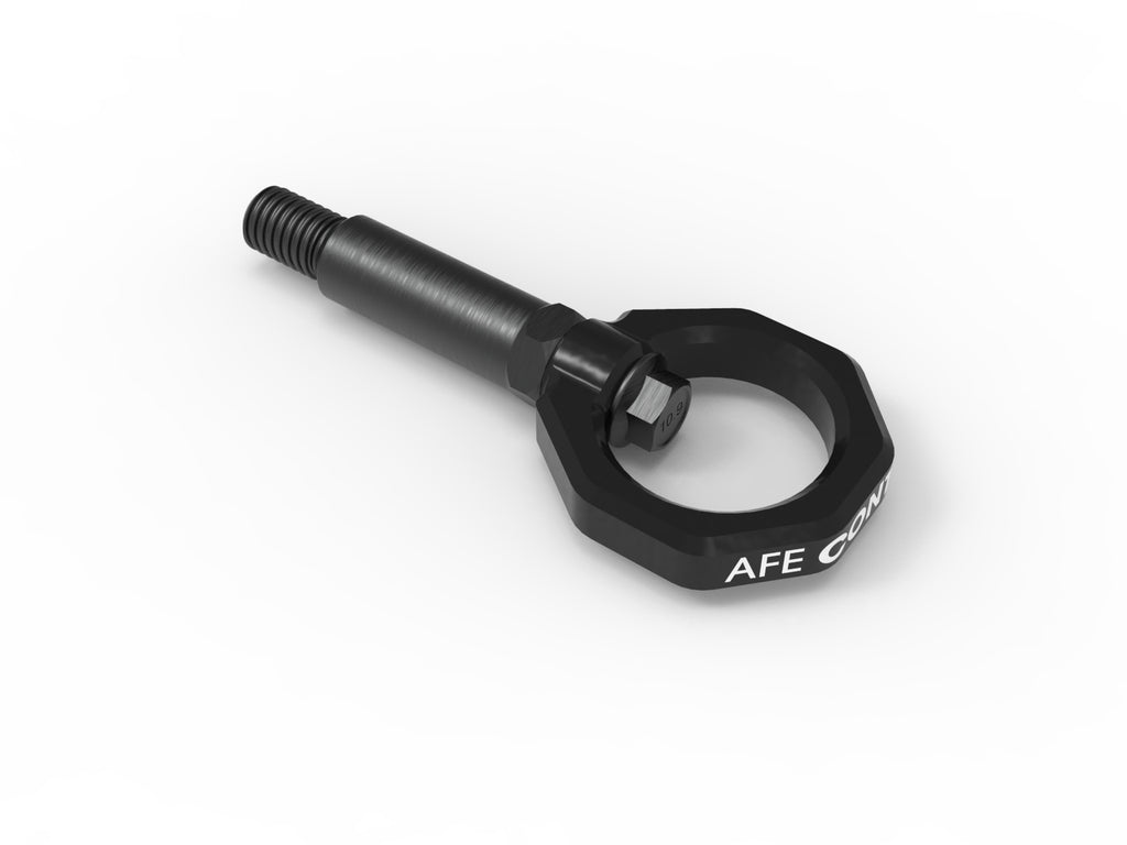 aFe Control Front Tow Hook Black 20-21 Toyota GR Supra (A90) aFe AFE450-721001-B
