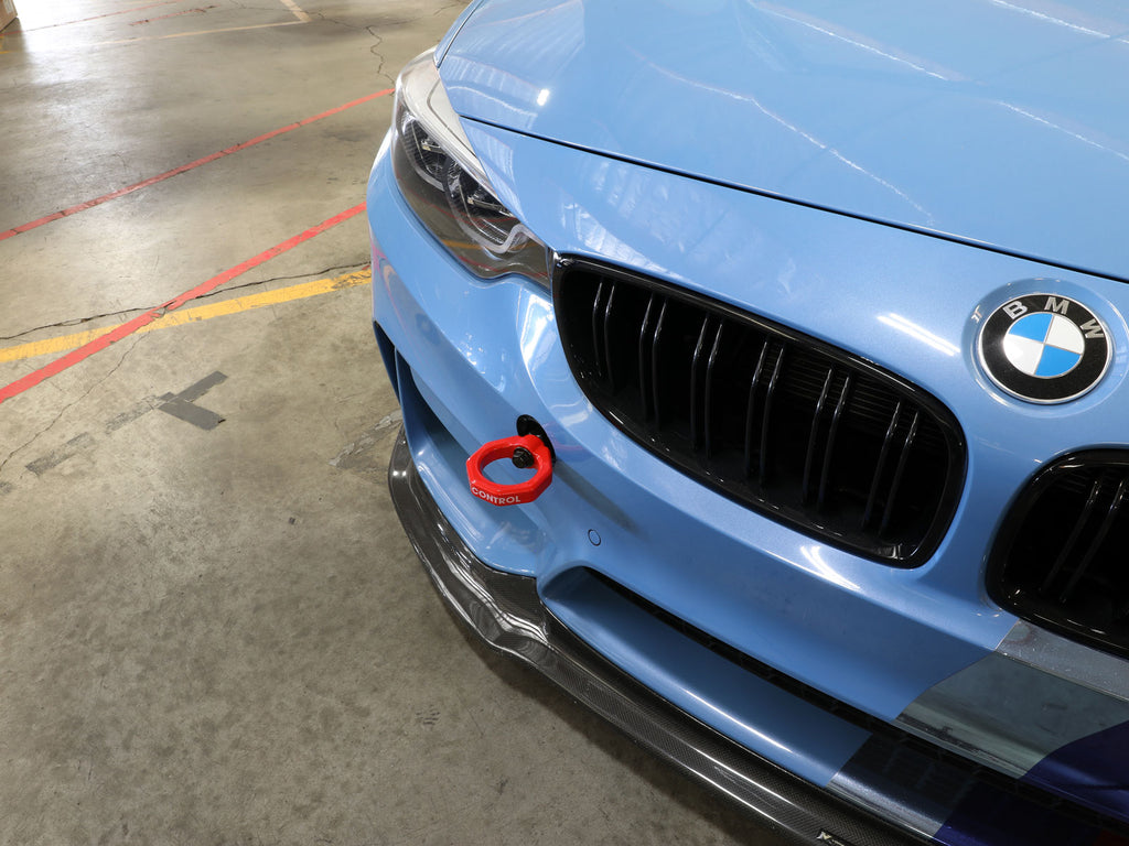 aFe Control Front Tow Hook Red BMW F-Chassis 2/3/4/M aFe AFE450-502001-R
