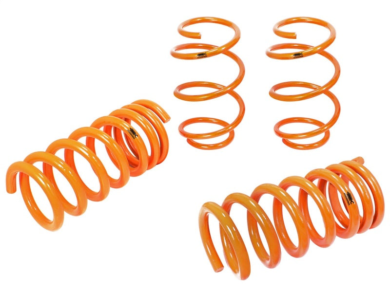 aFe Control lowering springs for 2015-2025 Ford Mustang GT with aggressive lowered stance