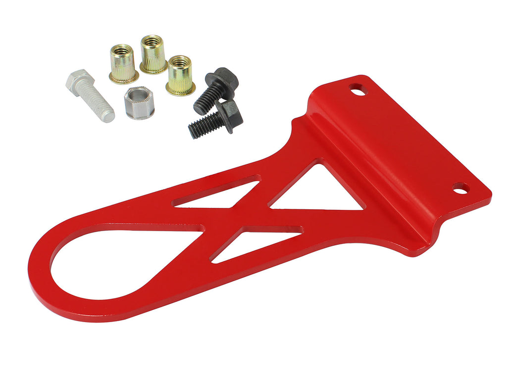 aFe Control PFADT Series Front Tow Hook Red 97-04 Chevrolet Corvette (C5) aFe AFE450-401002-R