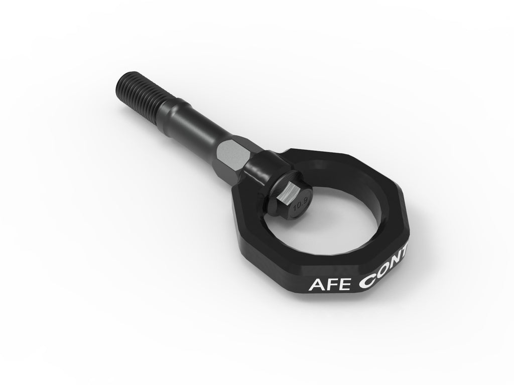 aFe Control Rear Tow Hook (Black) aFe AFE450-401015-B