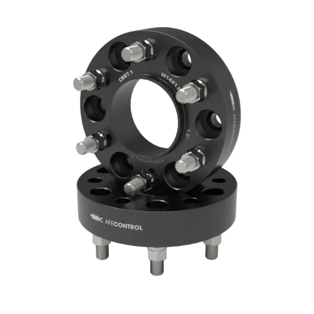 aFe CONTROL Wheel Spacers Ford F-150 21-25 6x135mm CB 87.1mm 1-1/2 IN Thickness - aFe 610-30T001-B