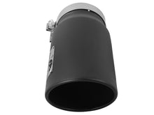 Load image into Gallery viewer, aFe Diesel Exhaust Tip Bolt On Black 5in Inlet x 6in Outlet x 12in Long aFe AFE49T50601-B12