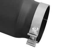 Load image into Gallery viewer, aFe Diesel Exhaust Tip Bolt On Black 5in Inlet x 6in Outlet x 12in Long aFe AFE49T50601-B12