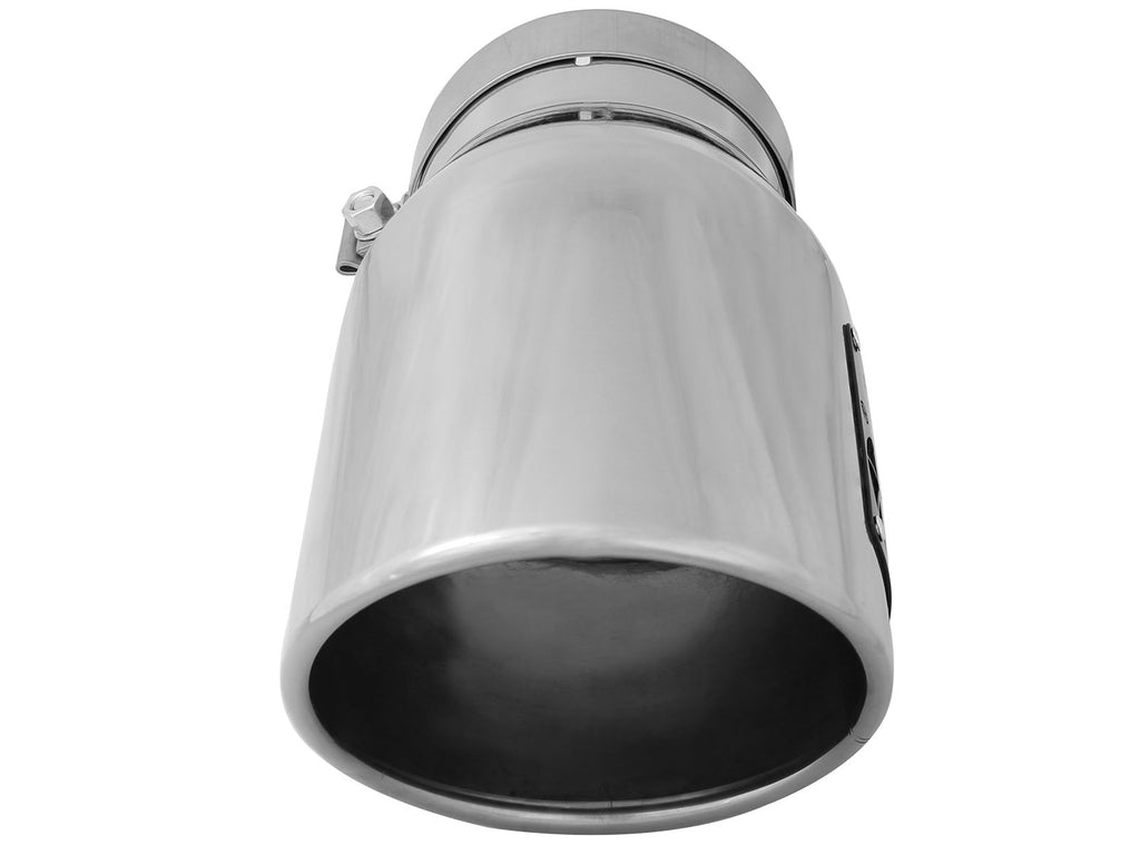 aFe Diesel Exhaust Tip Bolt On Black 5in Inlet x 7in Outlet x 12in - Right aFe AFE49T50702-P12