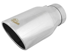 Load image into Gallery viewer, aFe Diesel Exhaust Tip Bolt On Polished 4in Inlet x 6in Outlet x 12in Length aFe AFE49T40604-P12