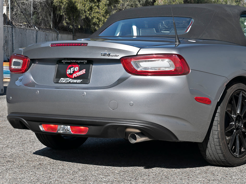 AFE FIAT 124 Spider I4-1.4L (t) Mach Force-Xp 2-1/2 In 304 Stainless Steel Axle-Back Exhaust aFe AFE49-36901