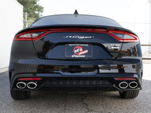Load image into Gallery viewer, aFe Gemini XV 3in to Dual 2-1/2in 304 SS Cat-Back Exhaust w/ Cut-Out 18-21 Kia Stinger L4-2.0L (t) aFe AFE49-37034