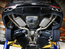 Load image into Gallery viewer, aFe Gemini XV 3in to Dual 2-1/2in 304 SS Cat-Back Exhaust w/ Cut-Out 18-21 Kia Stinger L4-2.0L (t) aFe AFE49-37034