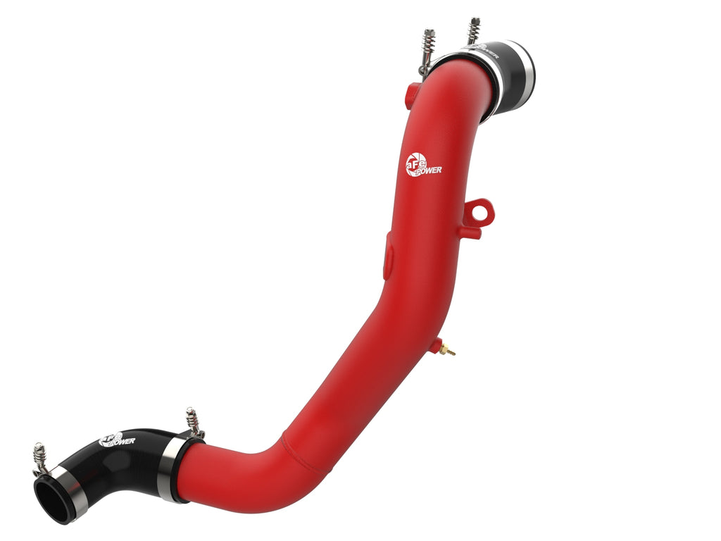 aFe Kia Stinger 18-22 V6-3.3L (tt) BladeRunner Cold Charge Pipe- Red aFe AFE46-20509-R