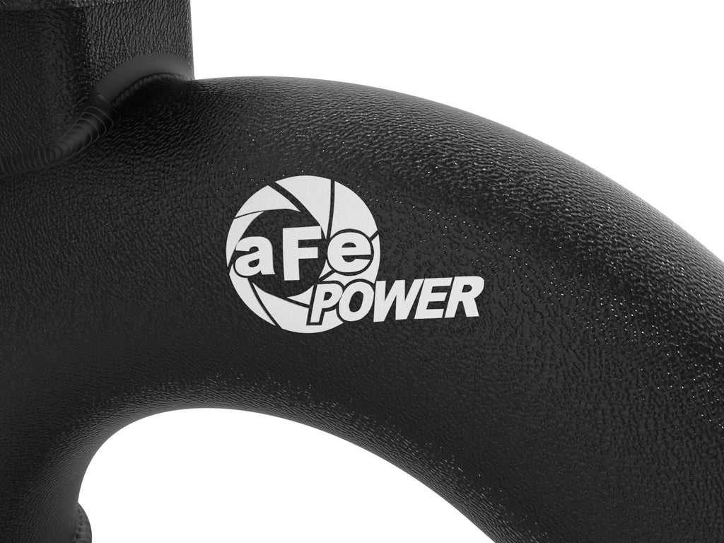 aFe Kia Stinger 18-22 V6-3.3L (tt) BladeRunner Hot Charge Pipe- Black aFe AFE46-20508-B